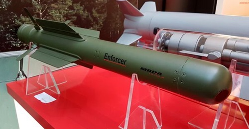 MBDA continues to pitch its Enforcer missile to the German government as a possible air-to-surface solution for helicopters.