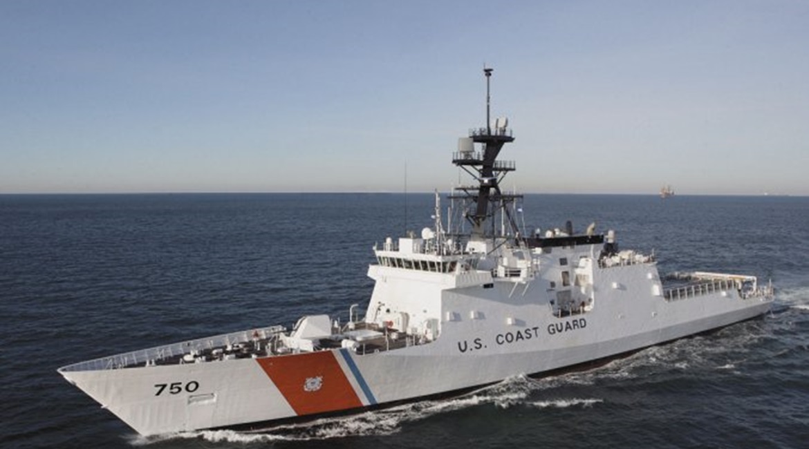 The USCG is deploying Legend-class National Security Cutter 
        
         to the Western Pacific.