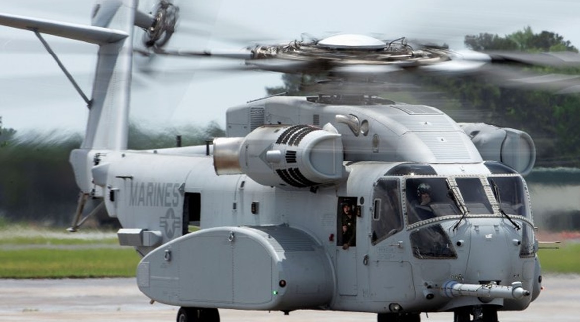 The USMC is to receive 200 CH-53K heavy-lift helicopters. IOC was due to be declared at the end of this year, but is now set to be delayed because of technical deficiencies discovered during testing.