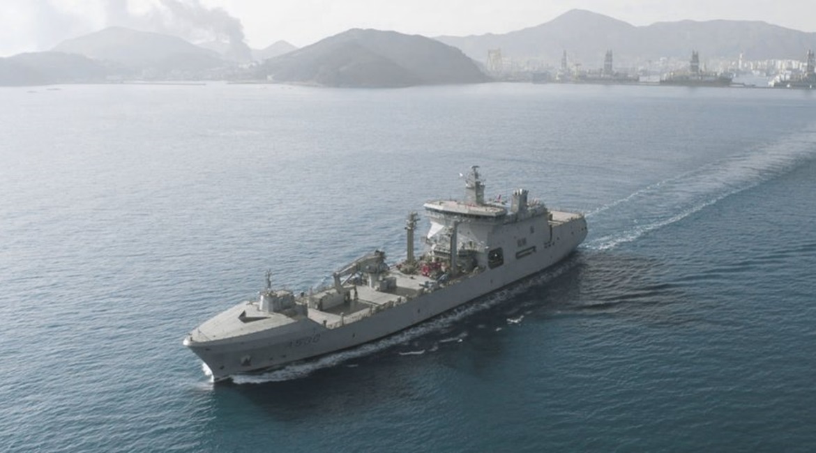 KNM 
        
         has begun its delivery voyage.