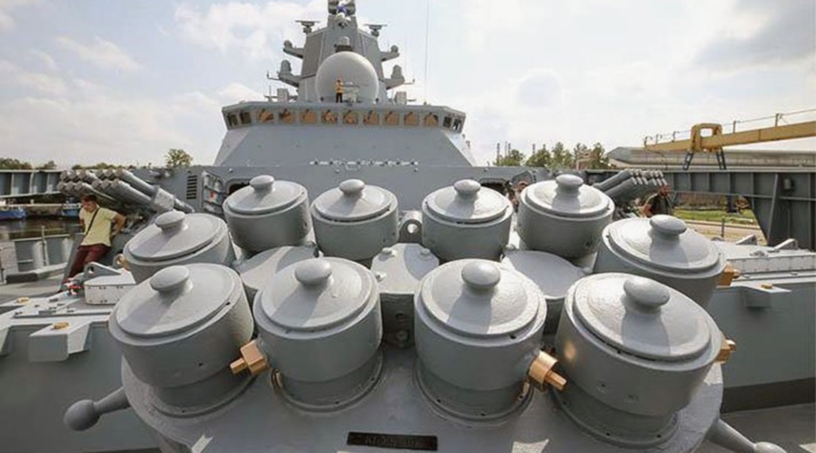 The VMF has completed trials of the Poliment-Redut shipborne SAM system for Project 22350-class frigates.