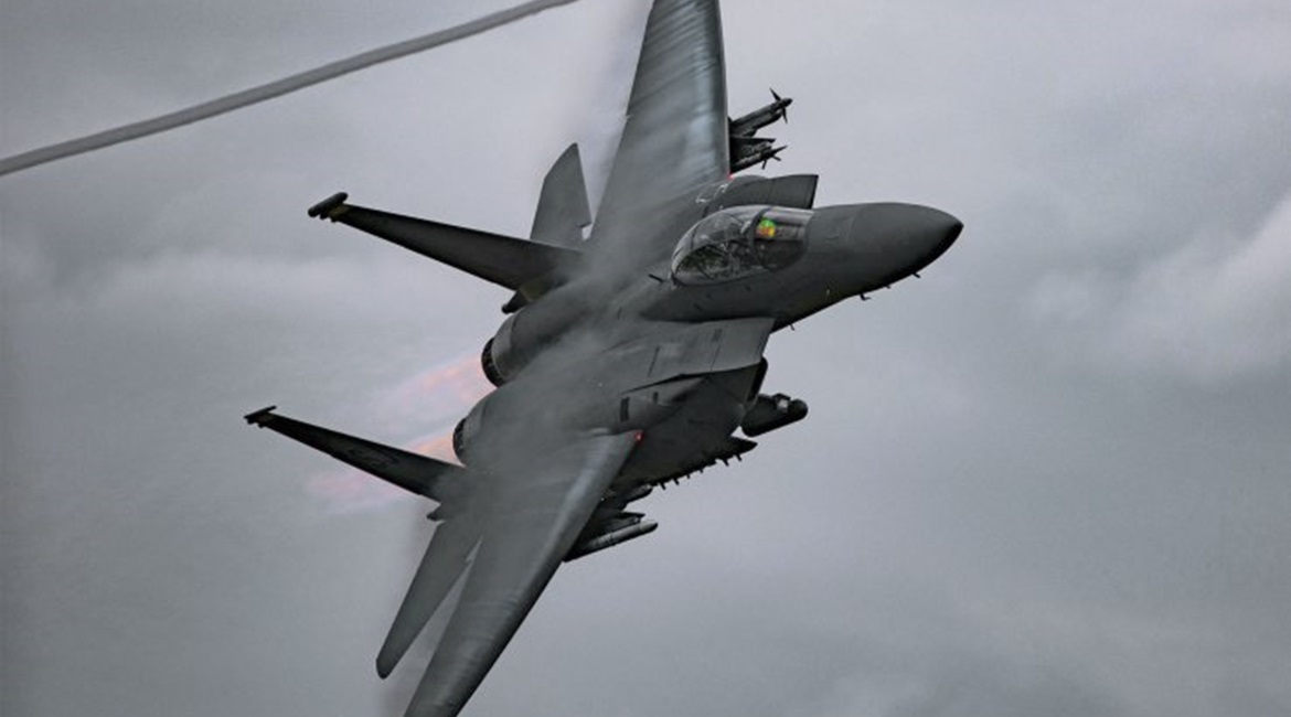 The F-15E Strike Eagle should be equipped with the new EPAWSS electronic warfare pod in the early 2020s, although the status of the upgrade for the F-15C remains unclear.