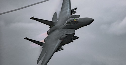 The F-15E Strike Eagle should be equipped with the new EPAWSS electronic warfare pod in the early 2020s, although the status of the upgrade for the F-15C remains unclear.