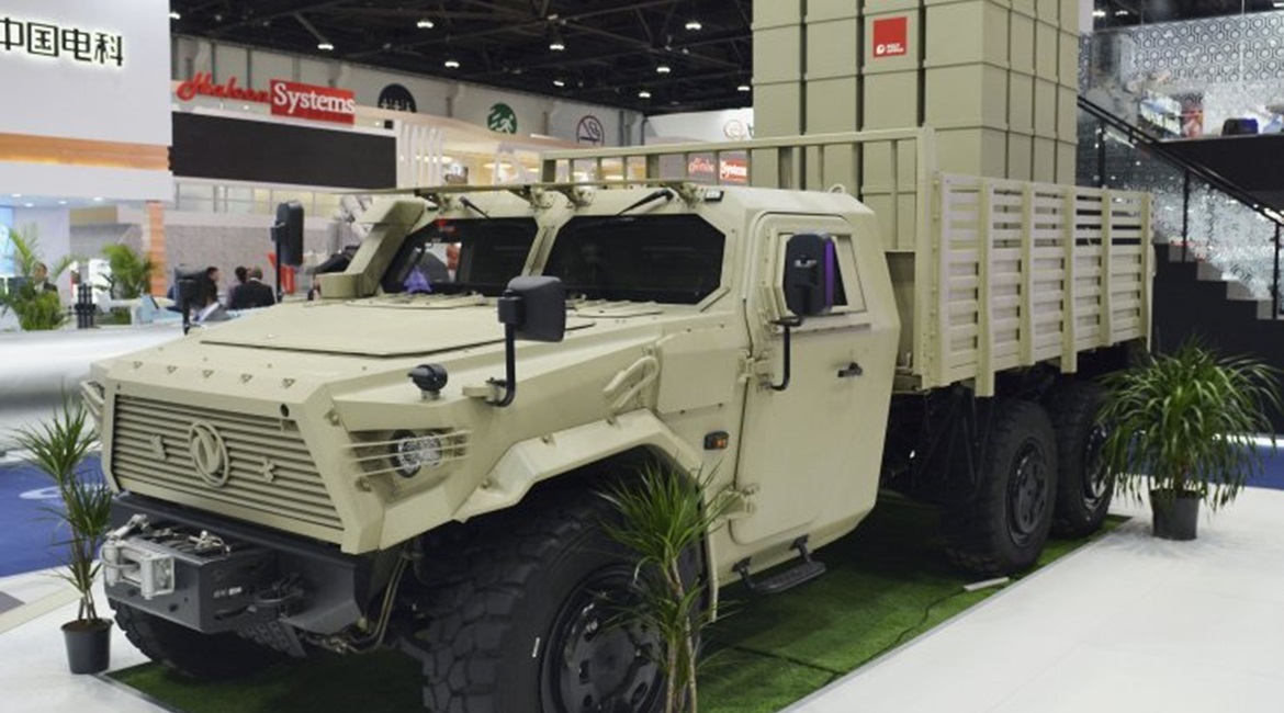 At IDEX 2019 Poly Defence showcased a 6×6 tactical missile system that is set to be adopted by the Chinese military, according to a company official.