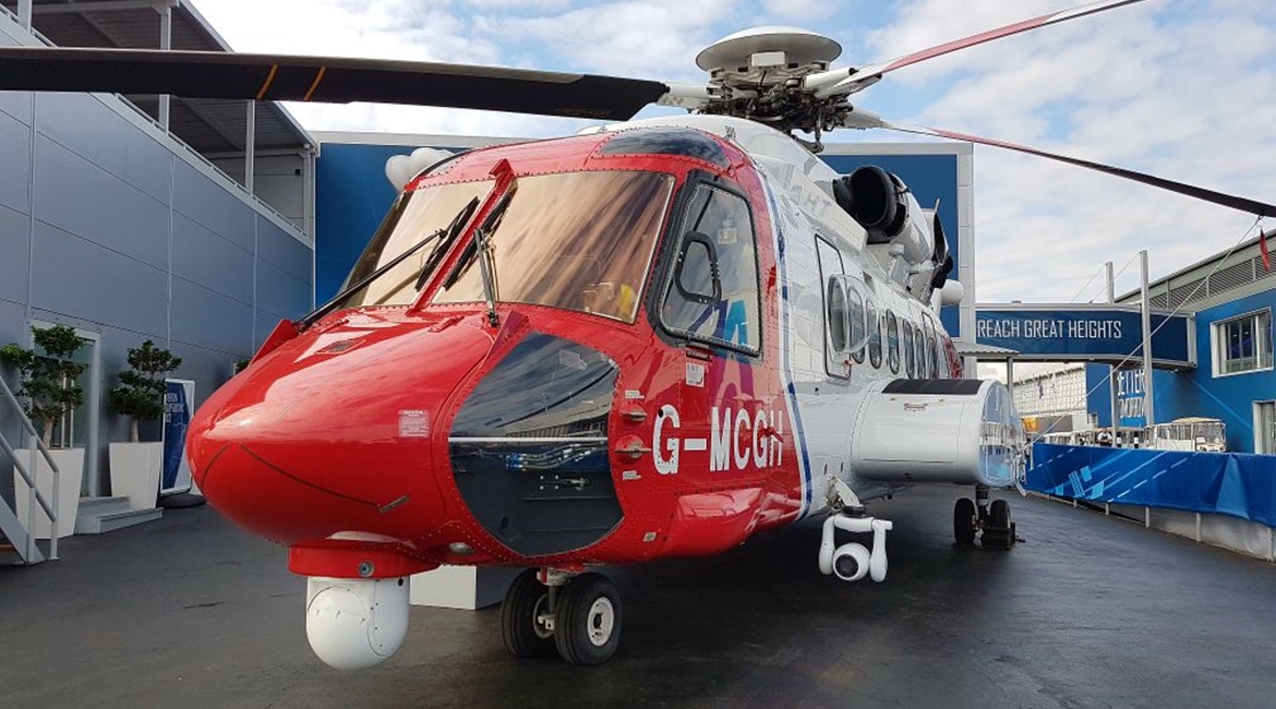 Seen at the Farnborough Airshow in 2018, the S-92 is to be offered in an enhanced configuration. Retrofitted aircraft will be designated S-92A+, while new-builds will be S-92B.