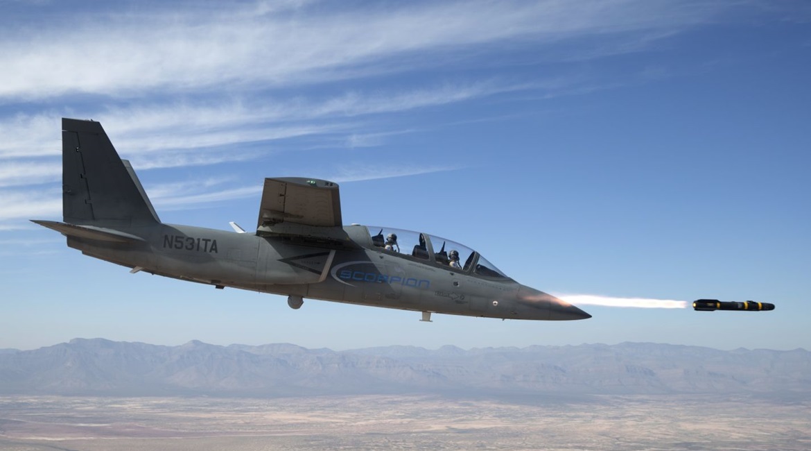 Textron Aviation Defense would offer its Scorpion aircraft if the USAF opens its LAE to turbojet aircraft.