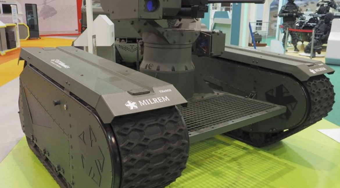 The THeMIS unmanned ground vehicle will be deployed by several European armies for experimentation.