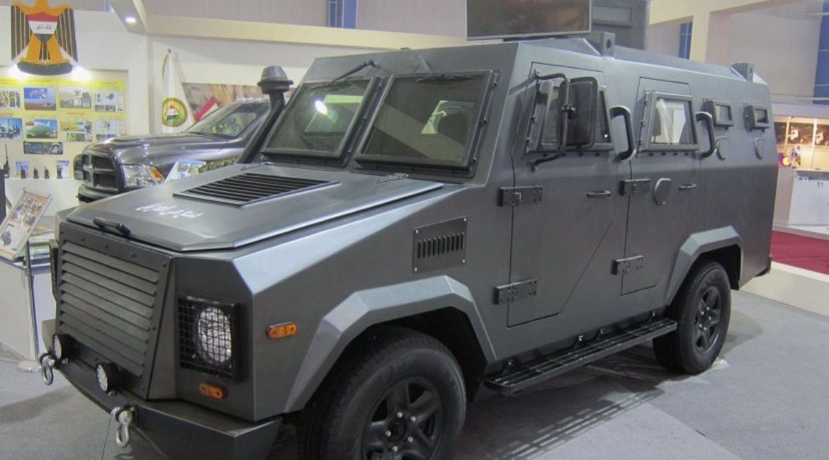 Iraq's Samar Alkhair factory unveiled the Hajjam 1 at the IQDEX exhibition in Baghdad earlier this month. Iraqi defence concerns are taking the first steps towards producing their own military vehicles.