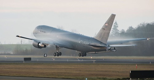 Boeing is performing five foreign object debris sweeps, on average, per KC-46A as it tries to contain FOD concerns that recently led the USAF to stop accepting the aircraft.