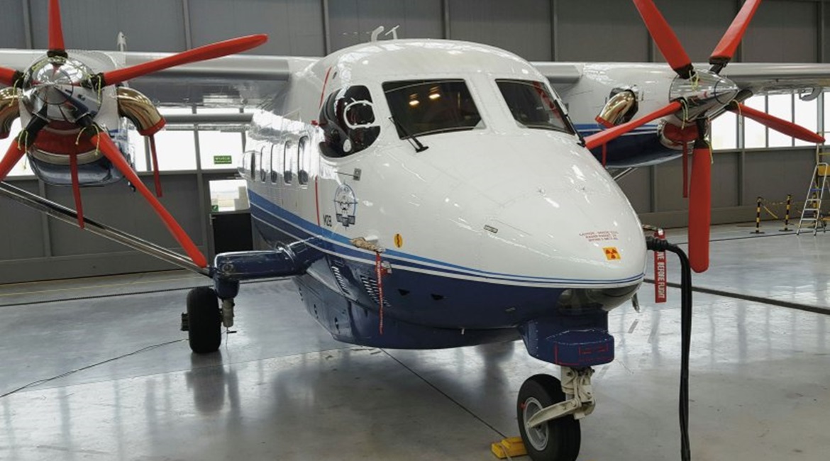 A PZL Mielec M28 light transport aircraft on which the C-145A is based. Estonia is to receive two such platforms to replace its Soviet-era An-2 'Colt' aircraft.
