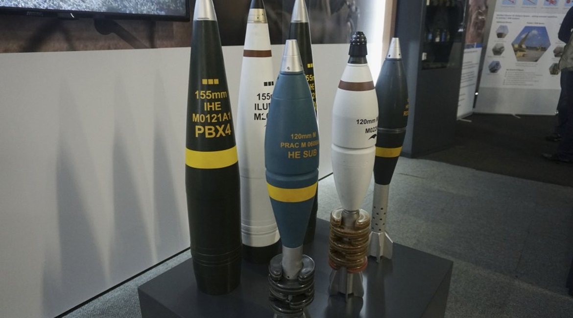 RDM is working to update its family of 81 mm and 120 mm mortars as well as its 155 mm howitzer ammunition.