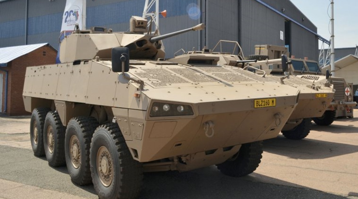 Denel hopes to reset the Badger IFV delivery contract with the SANDF, seen here at the 2018 Africa Aerospace & Defense (AAD) exhibition.