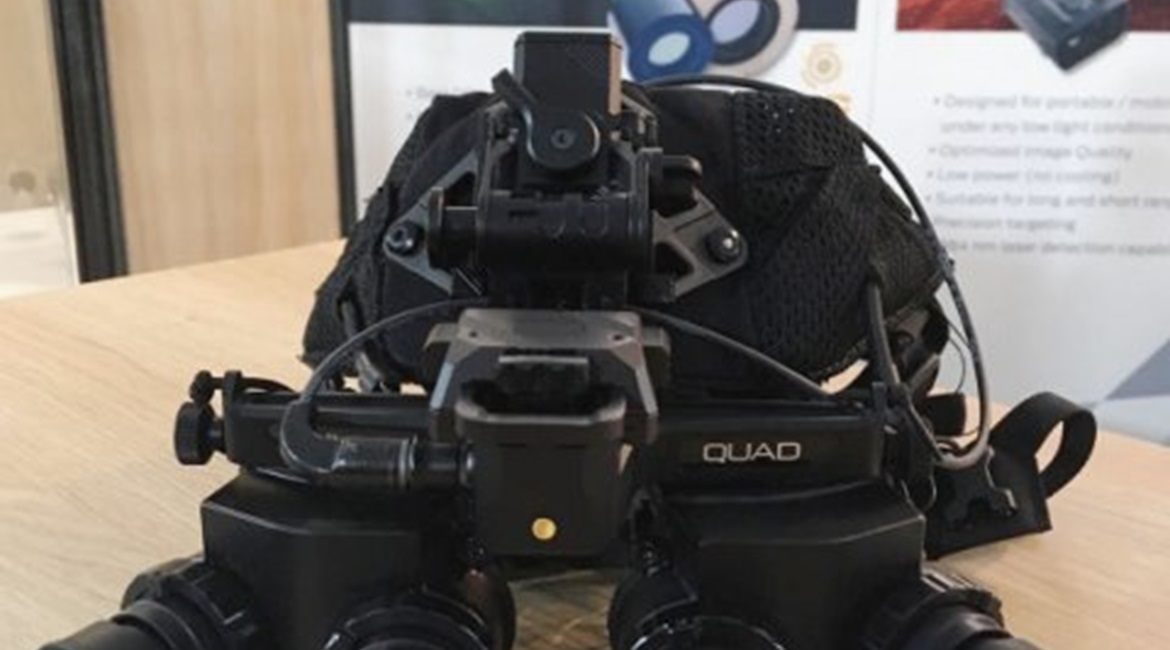 NVLS has launched the QuadEye panoramic night-vision device to provide special operations forces with enhanced situation awareness in zero- and low-light conditions.