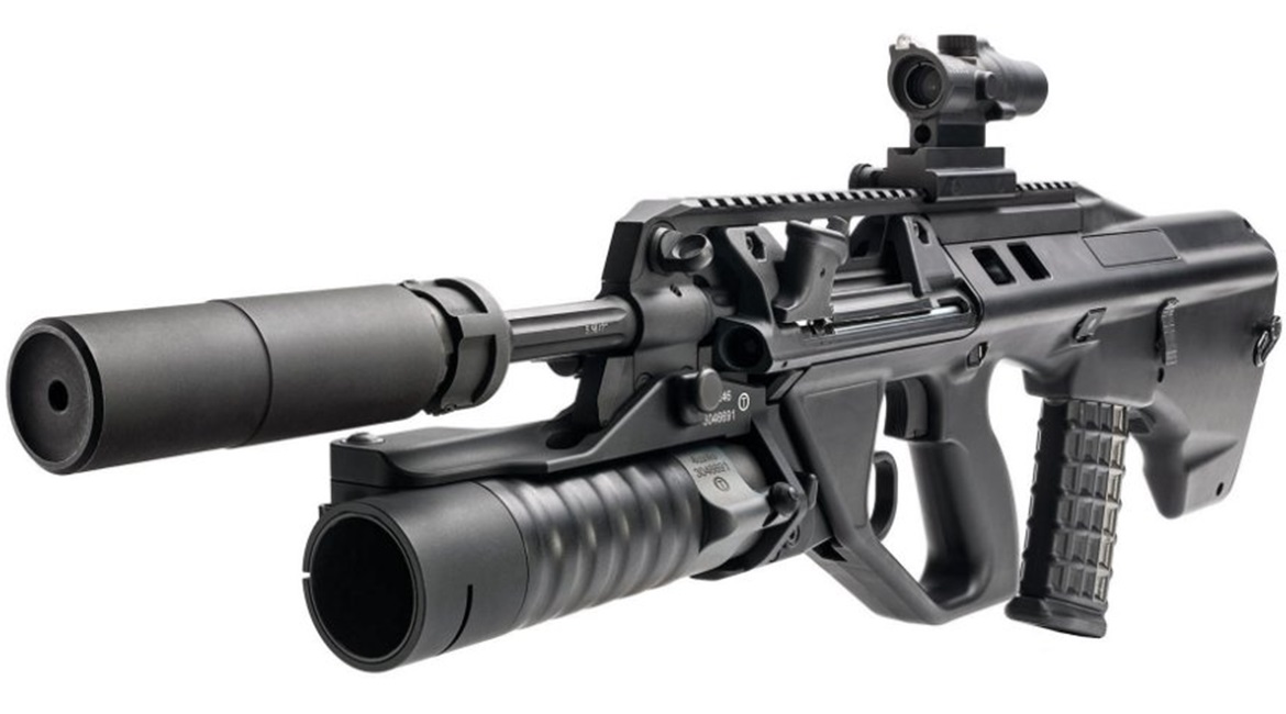 Thales Australia and Indian company Kalyani have partnered to build in India a variant of Thales' F90 assault rifle (pictured here) for the Indian Army.