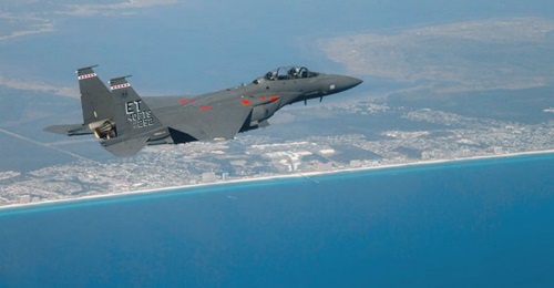 Boeing's EPAWSS EW upgrade for the F-15 Eagle made its maiden flight on 8 April.