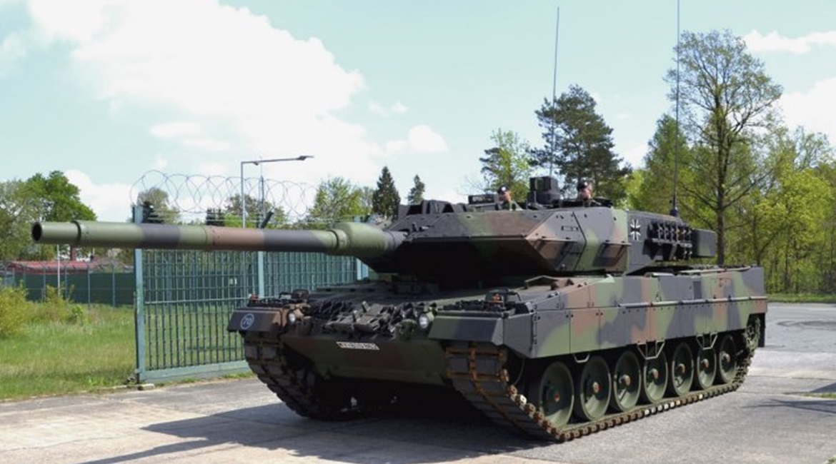A total of 101 Leopard 2A6MA2 (pictured) and Leopard 2A6 MBTs will be upgraded to the Leopard 2A6MA3 standard by KMW.