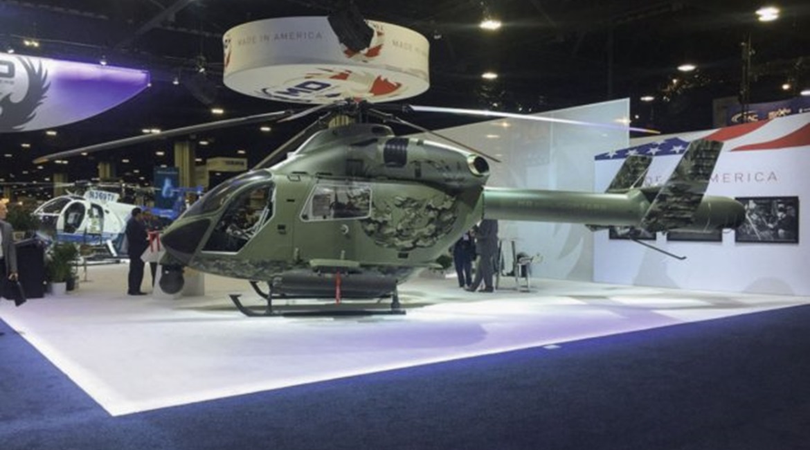 The new MD Helicopters Inc MD 969 military derivative of the MD 902 was shown at the HELI-EXPO event on 5 March.
