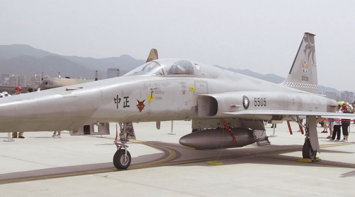 The United States is looking to source new-build spare parts to support Taiwan's fleet of F-5 combat aircraft.