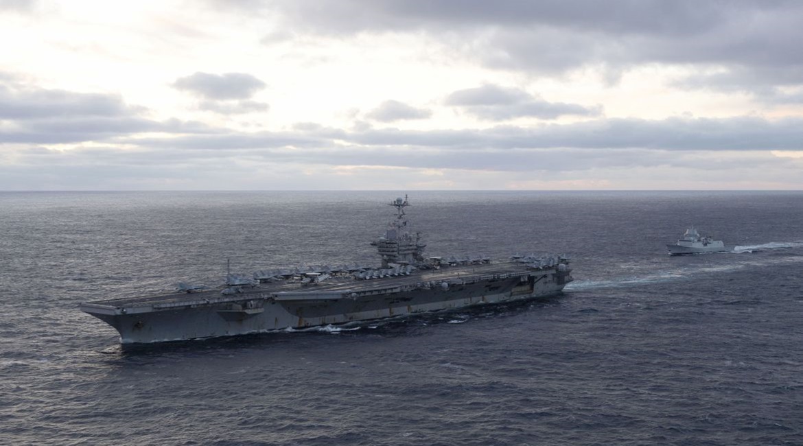 The Trump administration now says it will not retire the aircraft carrier USS 
        
         (CVN 75) early, as planned.
