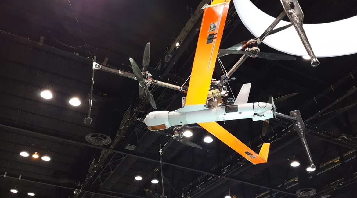 Hood Tech Mechanical developed a quadcopter UAV flying launch and recovery system (FLARES) to launch ScanEagle-sized UAVs. The company believes the smaller footprint compared with a traditional catapult launcher can benefit militaries in expeditionary ...