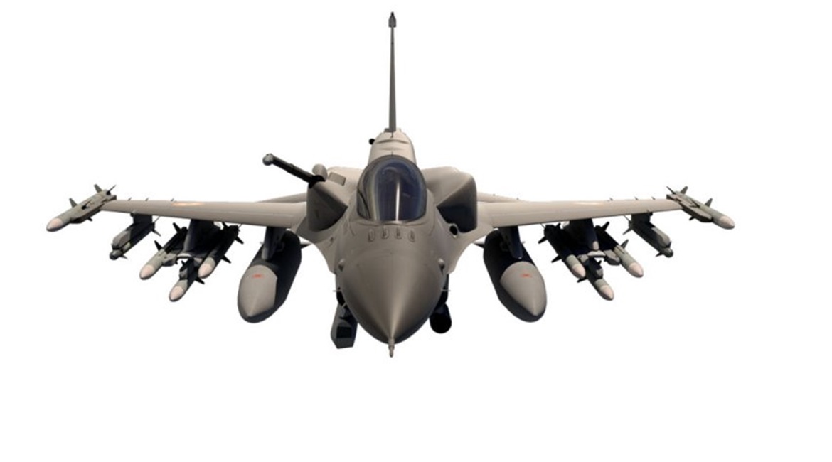 The proposed F-21 fighter for India features a fixed refuelling probe and enhanced weapons configuration.