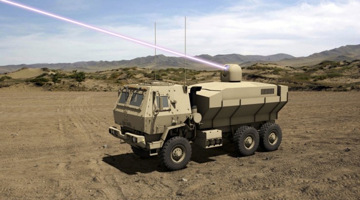 Artist's impression of the Dynetics team's HEL TVD solution