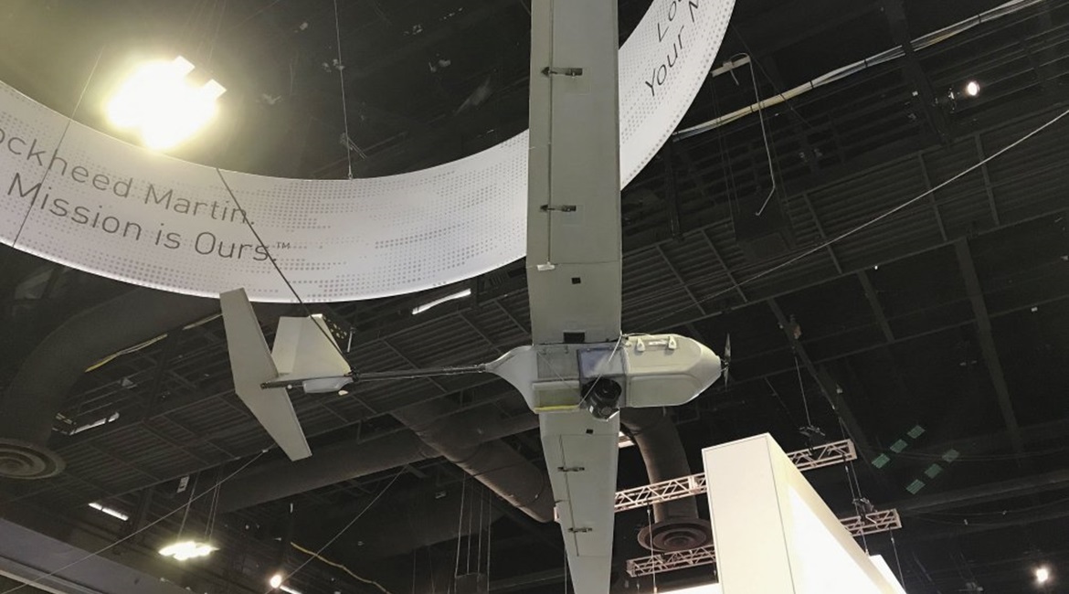 Lockheed Martin's Condor UAS seen at the 2019 SOFIC.