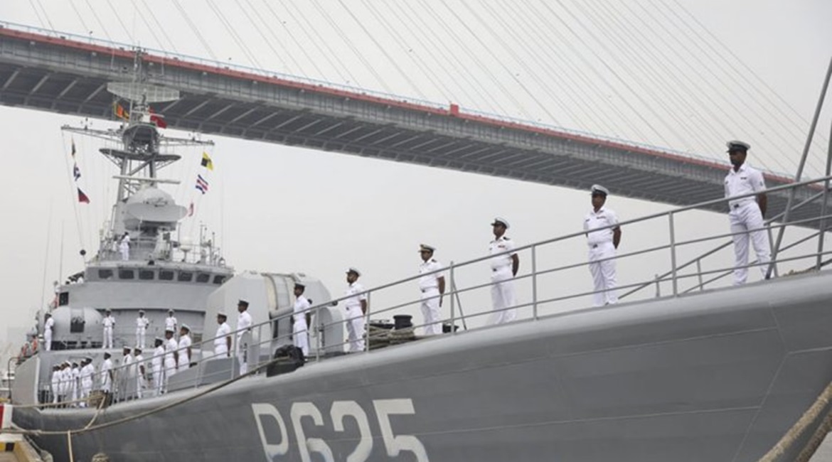 The SLN was formally handed over an ex-PLAN Jiangwei I-class frigate in a ceremony held on 5 June in Shanghai.