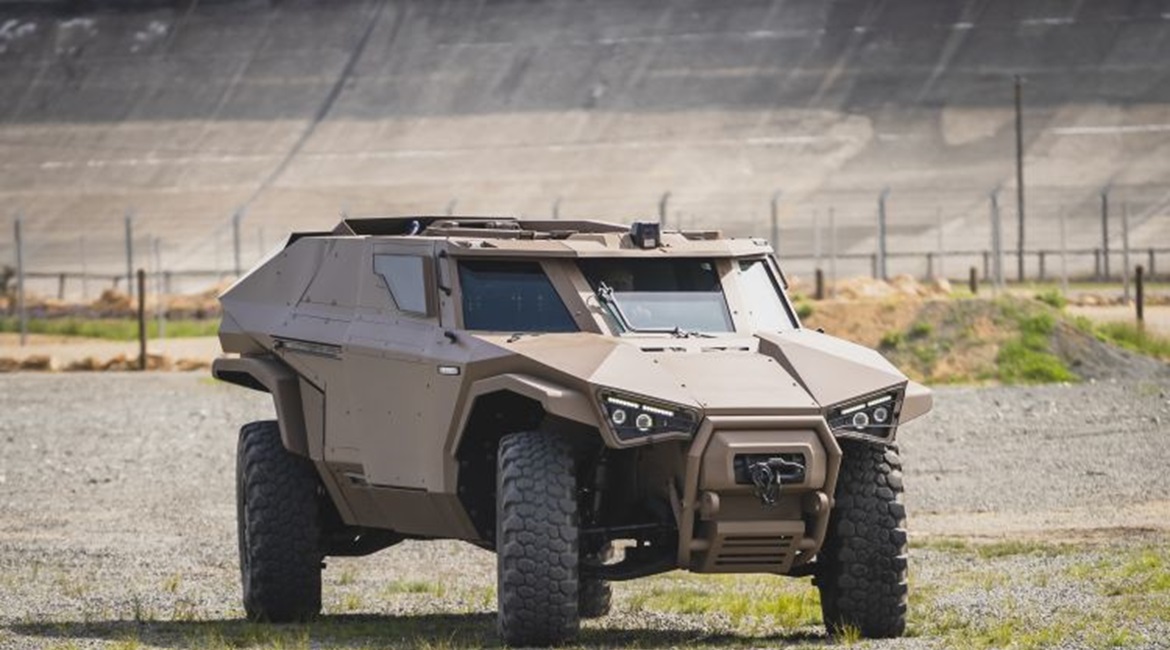 Arquus unveiled the Scarabee to a select audience at Eurosatory 2018 but said little about the vehicle until showcase prototypes in May 2019.