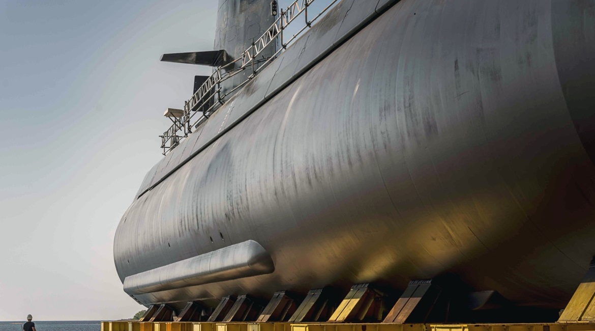 Sweden's second upgraded Gotland submarine, HMS 
        
        , was relaunched at Saab Kockum's Karlskrona facility on 19 June.