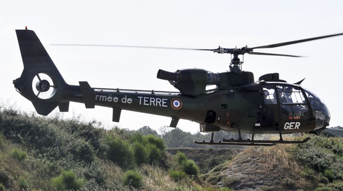 A French Army Gazelle was shot down during operations in North Africa, although all three personnel onboard were immediately rescued.