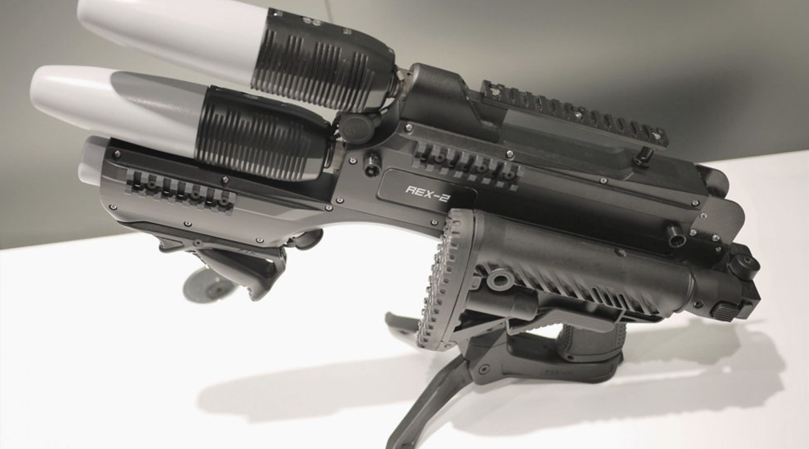The Zala Aero Group, part of the Kalashnikov Concern, unveiled the Rex-2 handheld c-UAV system at Army 2019.