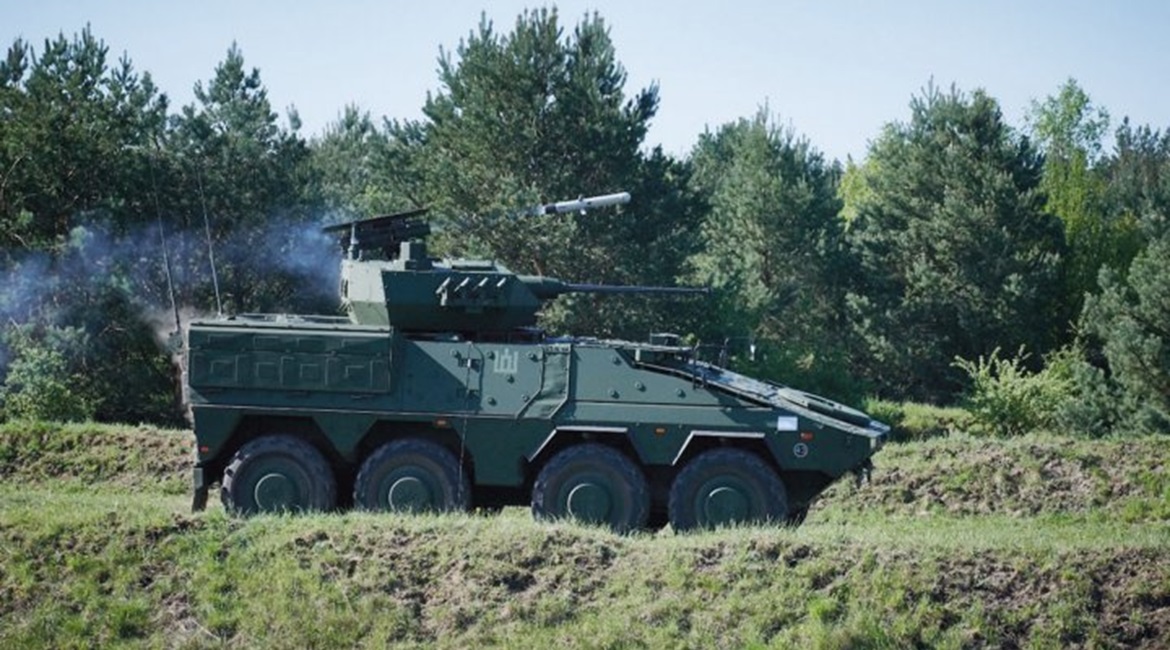 Lithuania received its first two Vilkas on 25 June and production of the Baltic country's IFVs has begun.