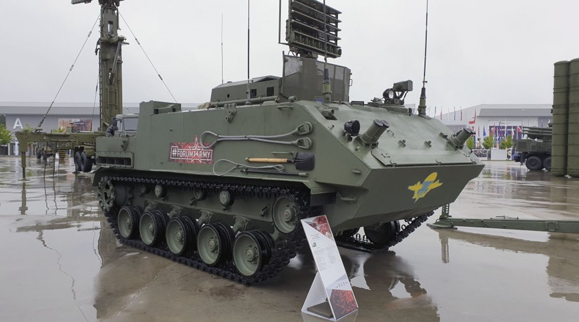 The MRU-D on static display at the Army 2019 exhibition.