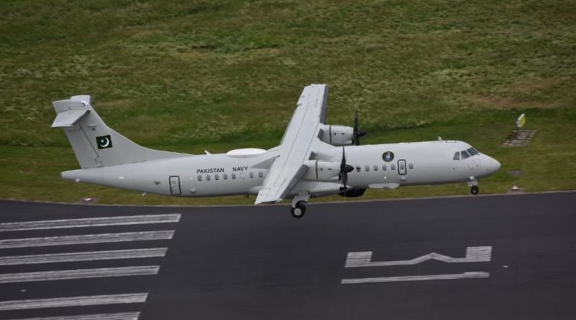 The Pakistan Navy received in late June the second of two ATR-72 twin-engine turboprops converted into MPAs (seen here).