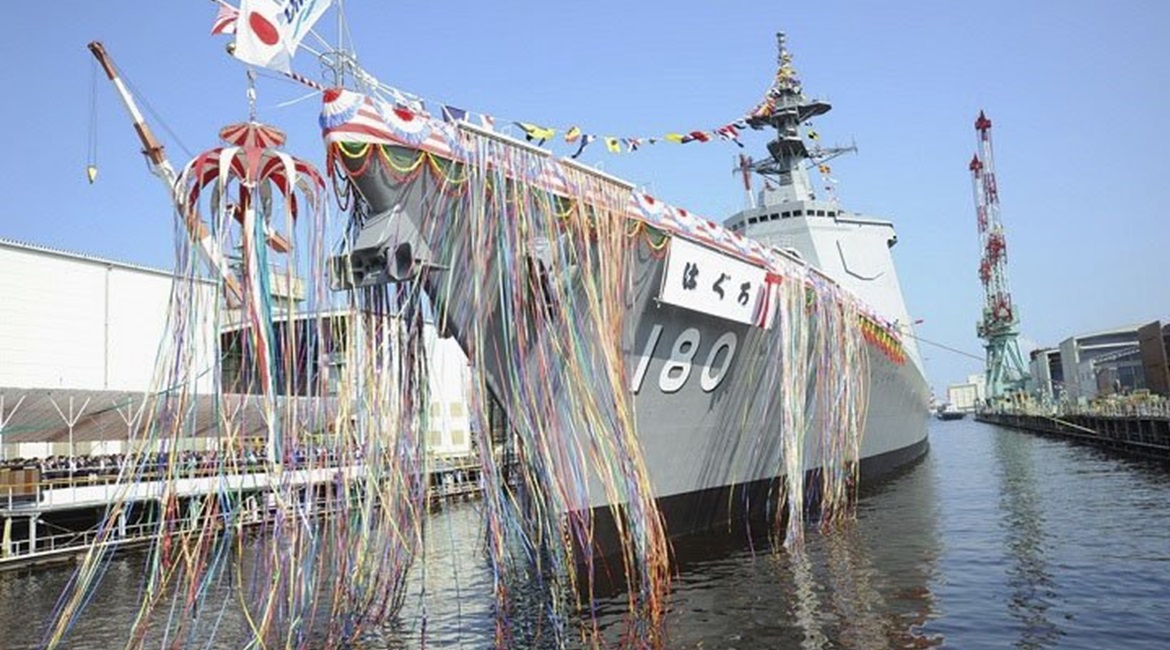 JMU launched 
        
        , the second Maya-class destroyer on order for the JMSDF, in a ceremony held on 17 July at the company's facility in Yokohama.