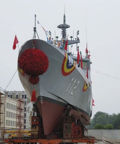 Sundang, seen here at its launch ceremony in Wuhan.