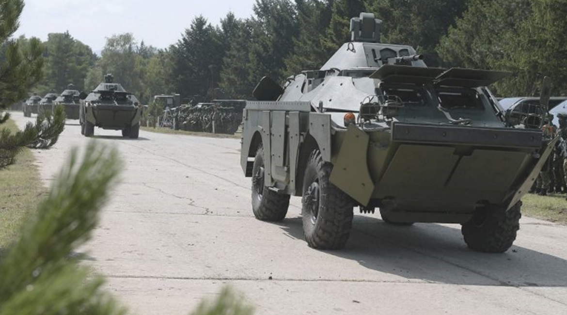 Serbia presented the first 10 of 30 BRDM-2Ms provided by Russia at 'Mija Stanimirovic' barracks in Niš on 29 July.