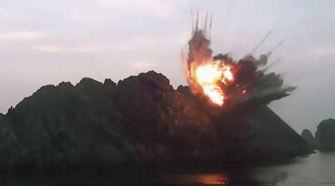Pyongyang's KCNA said that the missiles launched on 6 August targeted an islet in the East Sea (Sea of Japan).