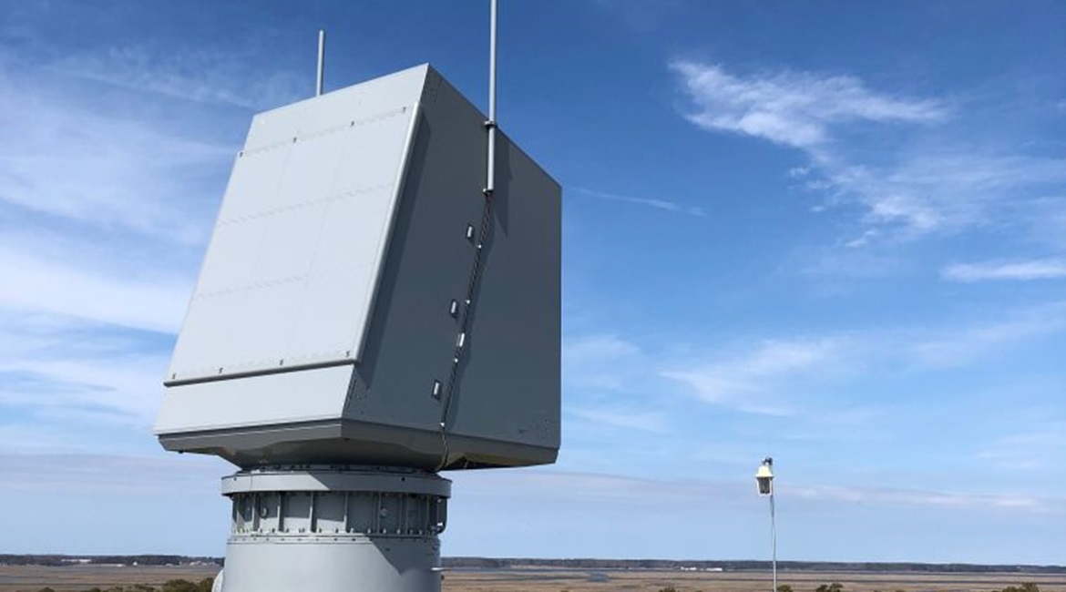 Raytheon has already started tracking targets with this SPY-6(V)2 testing radar recently installed at Wallops Island, Virginia.