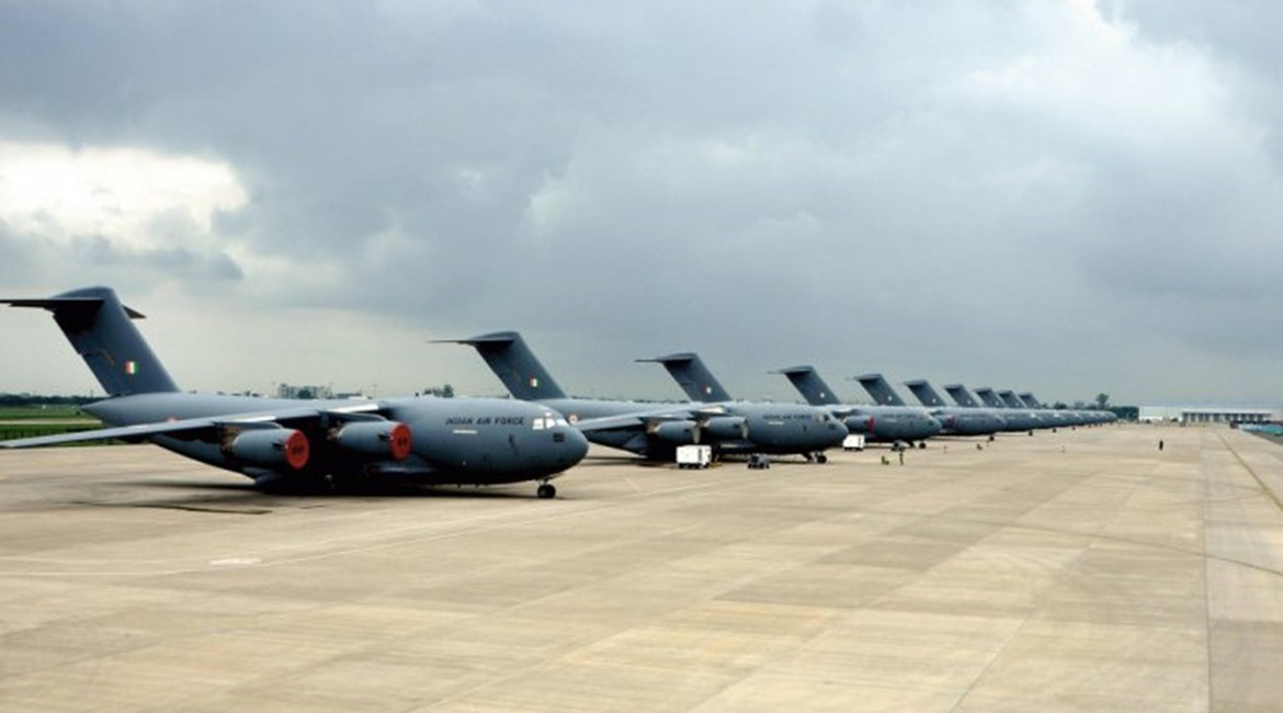 The IAF is the world's second-largest operator of C-17 transports after the United States Air Force.