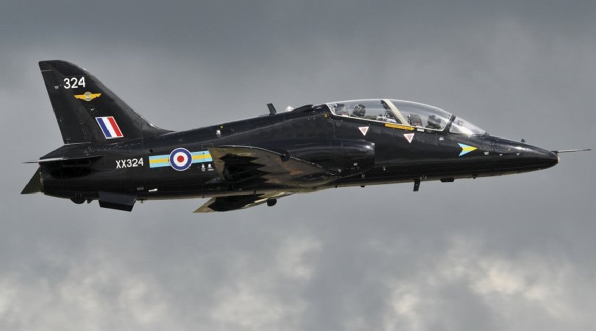 The report found that the RAF had problems generating the required number of Hawk T1 (pictured) and T2 advanced jet training aircraft.