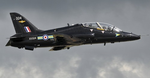 The report found that the RAF had problems generating the required number of Hawk T1 (pictured) and T2 advanced jet training aircraft.