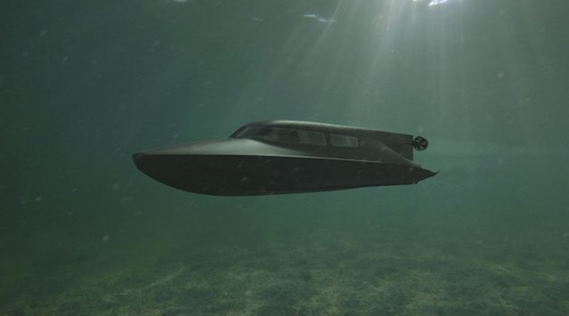 When fully submerged, VICTA will have a cruising speed of 6 kt, and a sprint speed of 8 kt, with a range of 25 n miles.