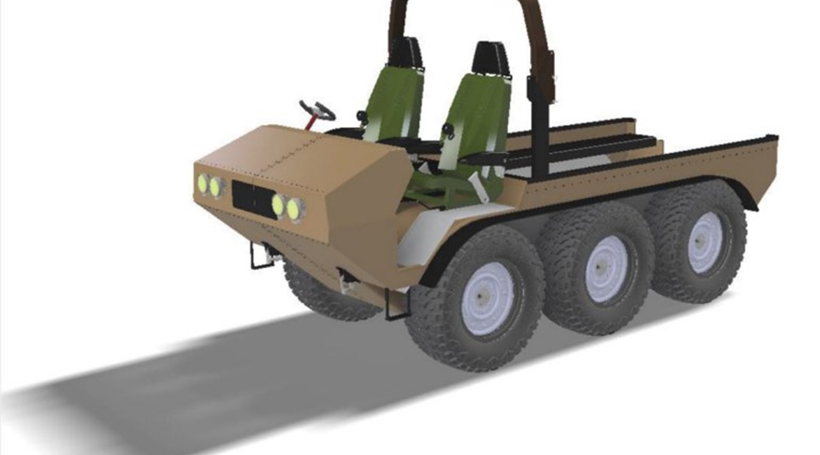 Computer rendering of the HIPPO Multipower ATSV-E.