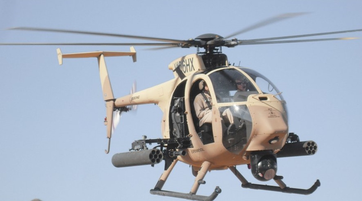 Thailand would use eight AH-6i helicopters (pictured) to replace its seven ageing Bell AH-1F Cobras.