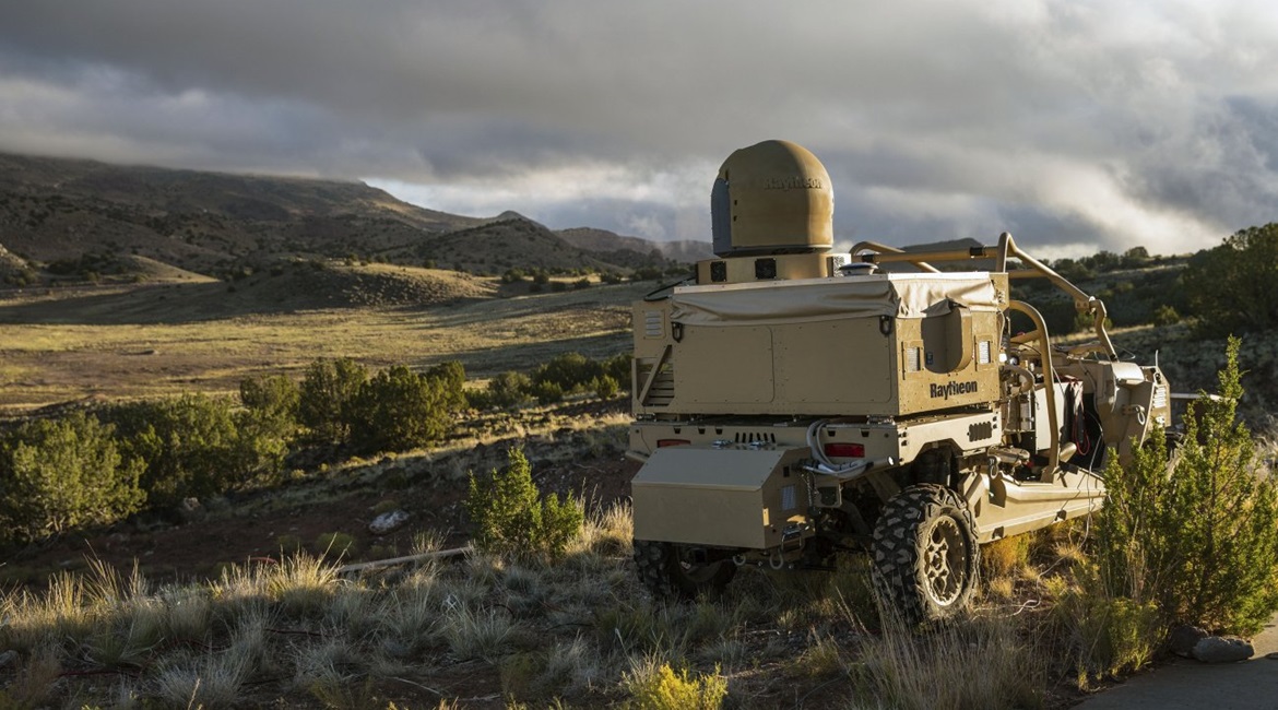 The USAF has awarded contracts for DE weapon systems such as Raytheon's HELWS to experiment with the technology for C-UAVs.
