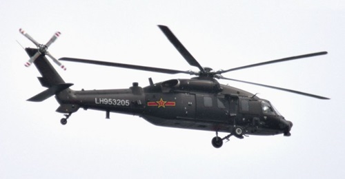 The Z-20 is the first Chinese-produced helicopter to use fly-by-wire flight controls, according to Chinese state media.