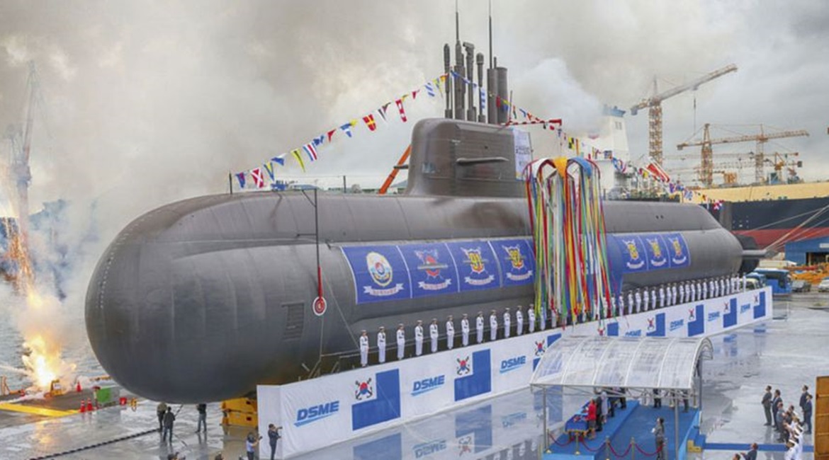 South Korean shipbuilder DSME launched the first KSS-III submarine on order for the RoKN on 14 September 2018.