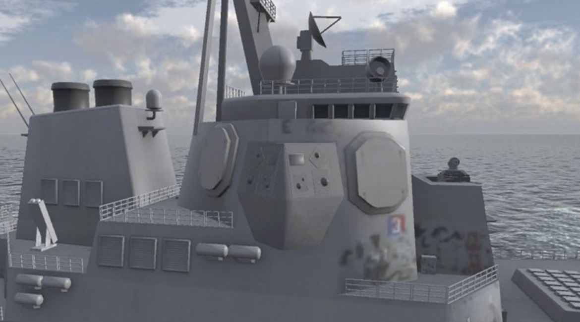 The SEWIP Block 3 EA subsystem for DDG-51 destroyers will adopt a Hemisphere configuration.